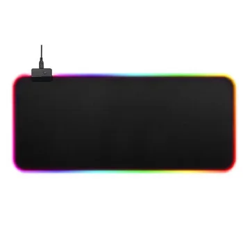 

2019 new Large mouse pads RGB 7 color light table mat mousepad large colorful luminous mouse pad