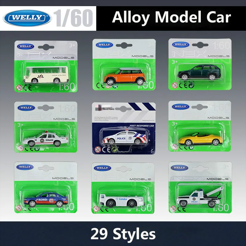 Литая под давлением модель автомобиля 1:60 WELLY мини-модель Toyota Corolla/аэропорта