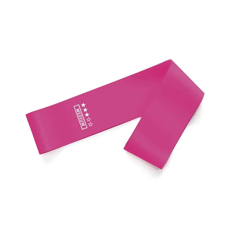 Пояс для йоги латексный Натяжной браслет эластичные резинки для йоги для внутреннего использования для занятий фитнесом - Цвет: Rose Red