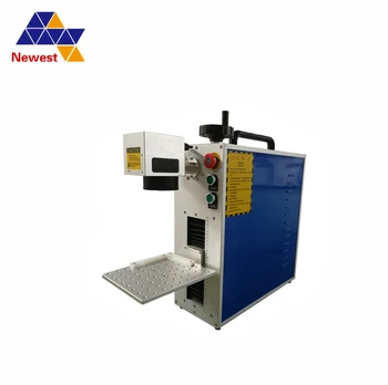 

Factory direct 20W Raycus fiber laser metal marking machine engraving machine for aluminum gold, silver and copper engraving