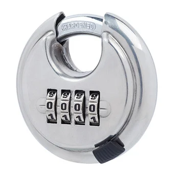 

Password Combination Padlock Lock Code Luggage 4 Dial Digit Hardened Shed Suitcase
