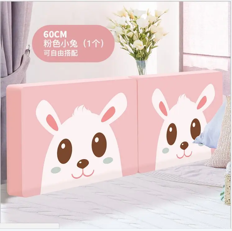 Baby and children stitching soft-packed bed guardrail bed fence anti-drop anti-collision anti-collision 1.8m 2m