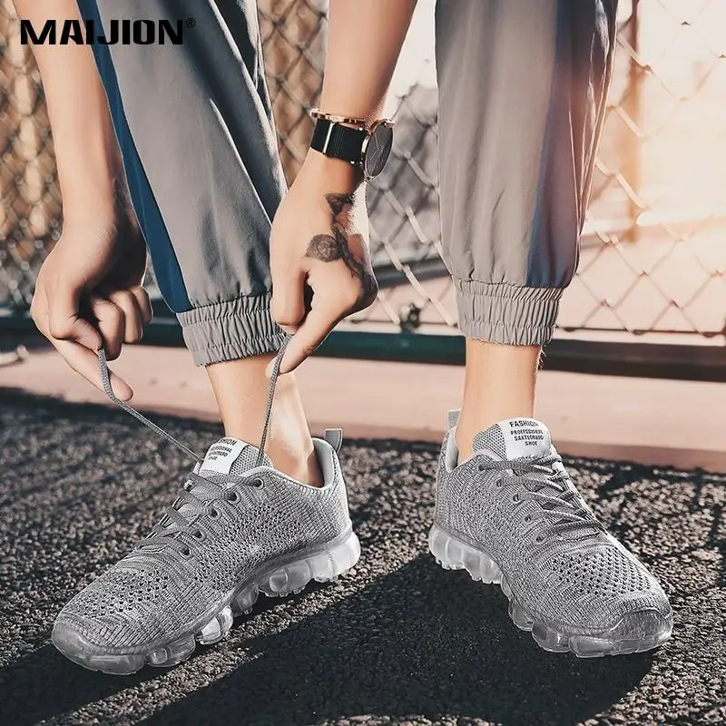 Мужские кроссовки с воздушной подушкой дышащая беговая Обувь прочная