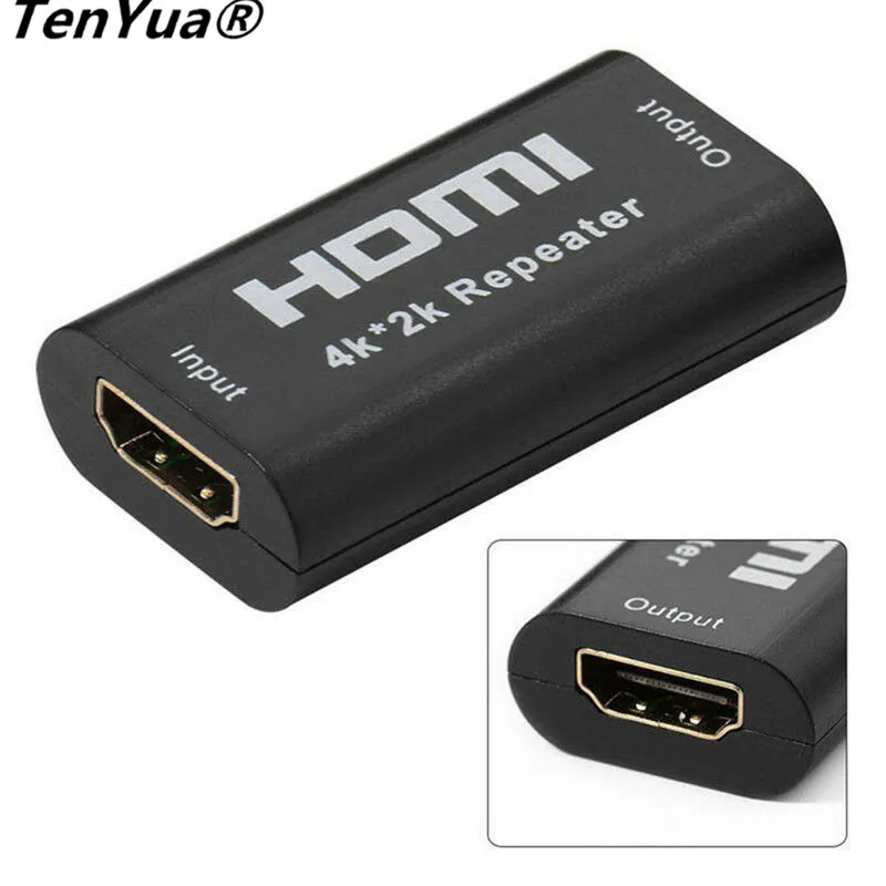 

Mini 1080P 4K*2K HDMI Extender Repeater 3D HDMI Adapter Signal Amplifier Booster 4.95Gbps Over Signal HDTV AH131+ HDMI Extender