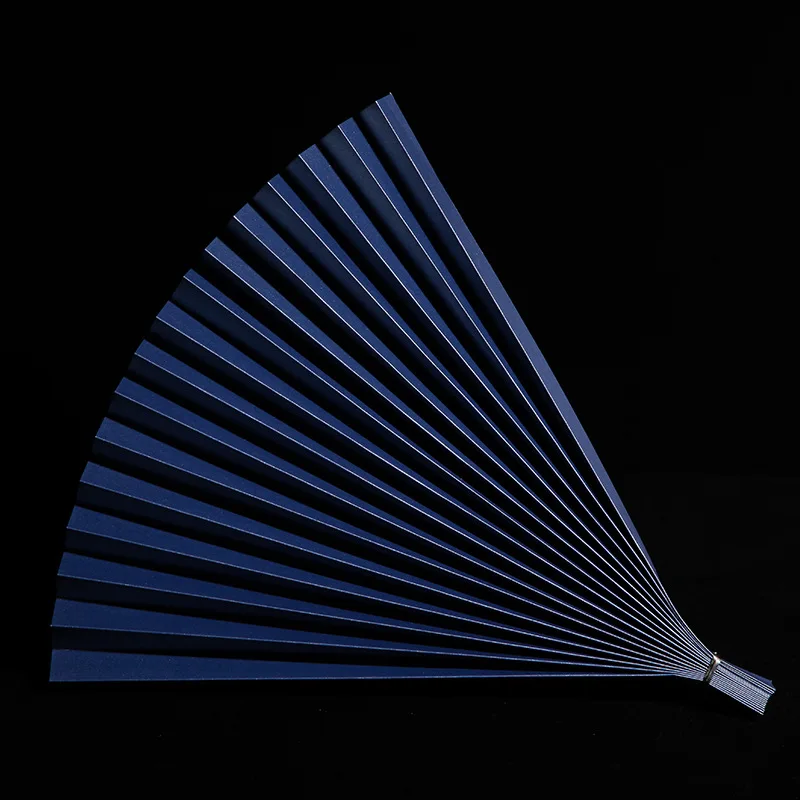 Royal Blue Реквизит для фотосессии китайский вентилятор из органной бумаги Ювелирные изделия Для Гурманов красота Китайский ветер фон бумажные фоторедакторы Красочный Складной вентилятор - Color: Royal Blue