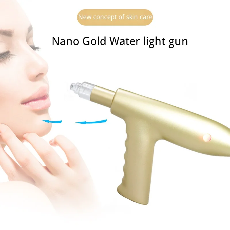  Nano Water Light Syringe Gun For Injections Deeply Moisturizing Diminishing Wrinkle Massager For Pa
