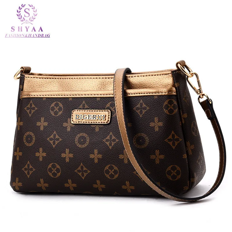 

SHYAA 2020 Summer One Shoulder Messenger Slant Straddle Dual Purpose New Bag Middle Aged Mother Handbag