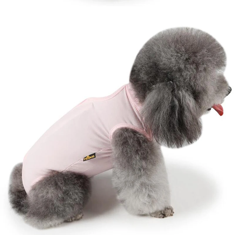 Summer Thin Section Four-legged Pet Clothes Cat Weaning Suit /Sterilization Suit / Surgical Gown Breathable High Elastic Hot