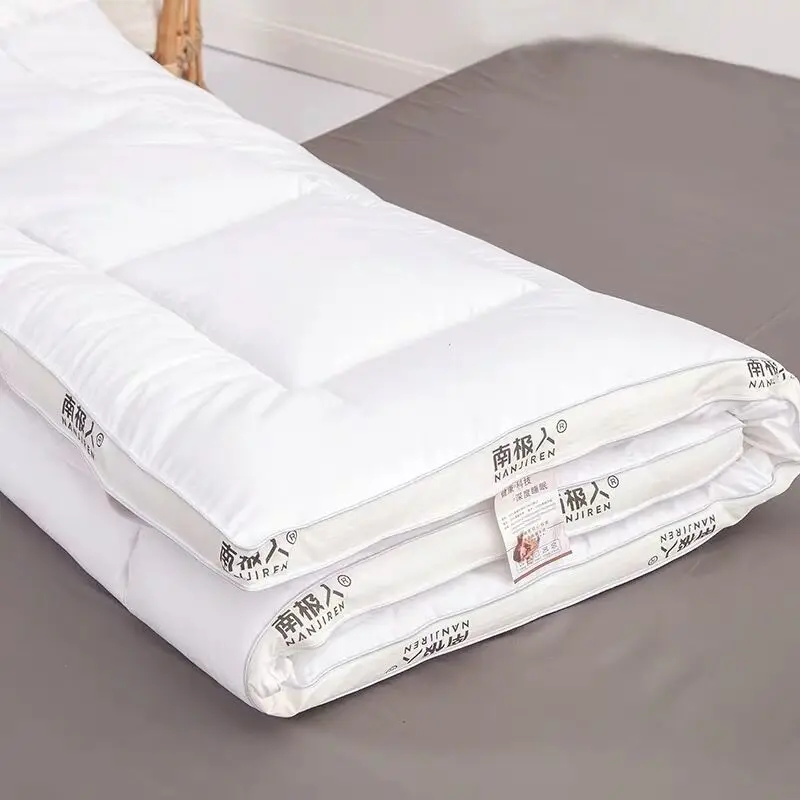 comfortable Soft Feather velvet Fold Tatami Mattress home/hotel Bedding Mattress Topper Tatami Thick 5cm Mat With Straps