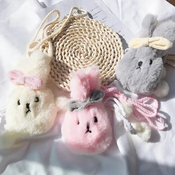 

Cute For Apple Airpods Case1 2 Teddy Bear Bags For Cartoon Headphones Case Box Brown Charms