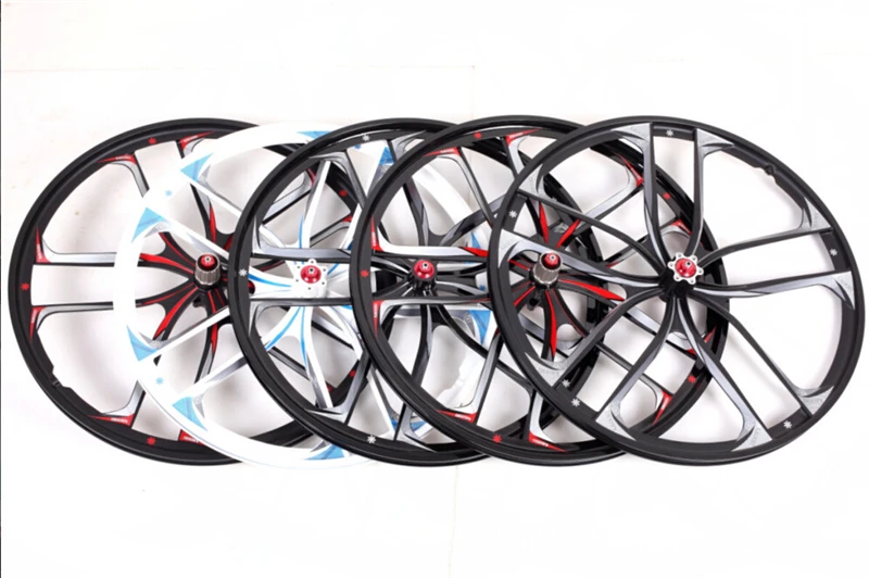 MTB light вес магниевого сплава 10 резак колеса 26 дюймов колеса для велосипеда, колеса для горных велосипедов