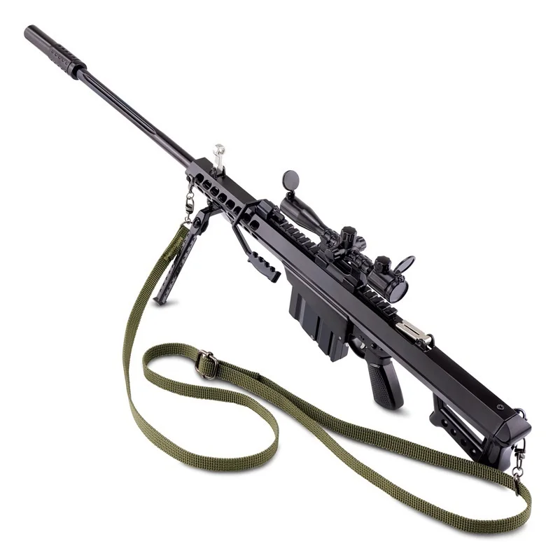 

Toys gun 1:3 Barrett M82A1 Metal Model Gun Souvenir Toys Metal Gun DIY Can Not Shoot Barrett M82A1 No Box