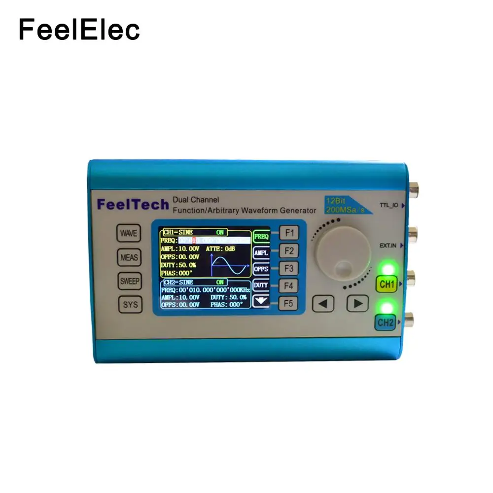 FY2300 20Mhz Digital DDS Dual-channel Multifunction High Precision Signal generator Source Arbitrary Waveform/Pulse