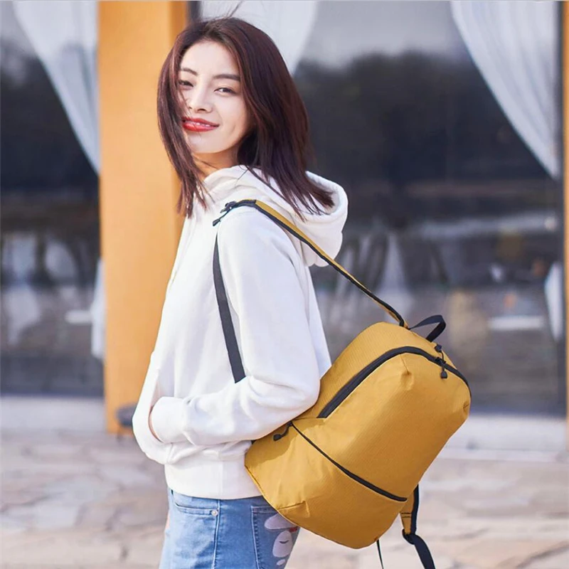 Новейший Xiaomi ZANJIA 11L рюкзак, 5 цветов, уровень 4, водонепроницаемый нейлон, 14 дюймов, сумка для ноутбука, 150 г, легкая, для путешествий на открытом воздухе
