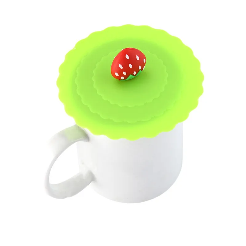 Top selling Cup Lid Cover Lace Silicone Diamond Cup Lid Thermal Insulation Cup Cover Dust-proof leakage-proof Reusable Cup Lid