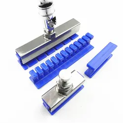 Onglets de colle adhésifs bleus universels, Kit d'outils de débosselage sans peinture pour voiture, outils de débosselage automobile, outils de réparation de bosses longues, nouveau 
