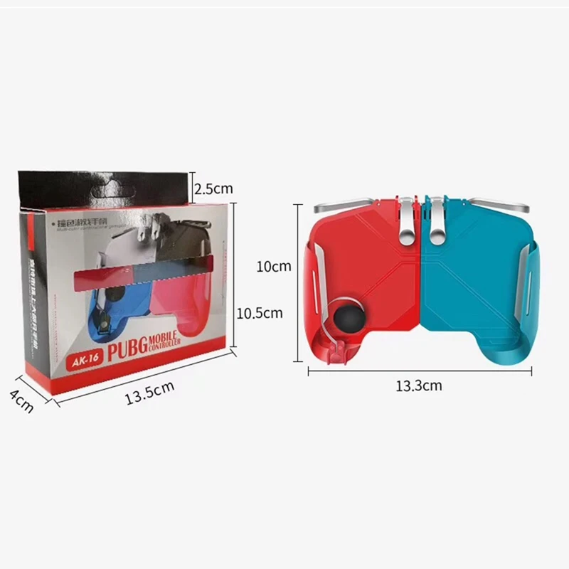  Top Ak16 Phone Game Controller L1R1 Mobile Gamepad Joystick Aim Triggers For Iphone Android Ios Pub