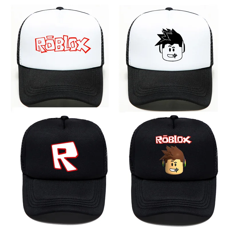 Robloxing игры мультфильмы детские игрушечные Шляпы Мальчики солнце бейсболки 3D