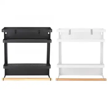 

Wall Household Multi-Functional Folding Magnet Refrigerator Rack Hanging Storage Rack Kitchen