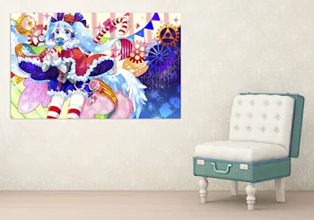 

[Self-Adhesive] 3D Hatsune Miku 785 Japan Anime Wall Stickers Mural Decal Wall Murals AJ WALLPAPER Belly