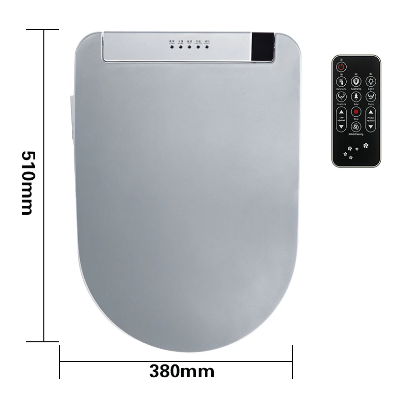 FOHEEL Smart Toilet Seat Cover Electronic Bidet Cover Clean Dry Seat