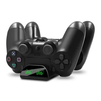 

Portable USB Charging Dock Double Wireless Console Gamepads Controller Charger Station Stand Base For PS4/Slim/Pro Accessories