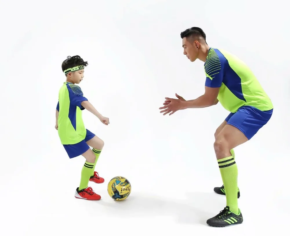 Футбольные майки для взрослых и детей, комплекты одежды для футбола для мальчиков и девочек, детская Футбольная форма с коротким рукавом, футбольный спортивный костюм из Джерси