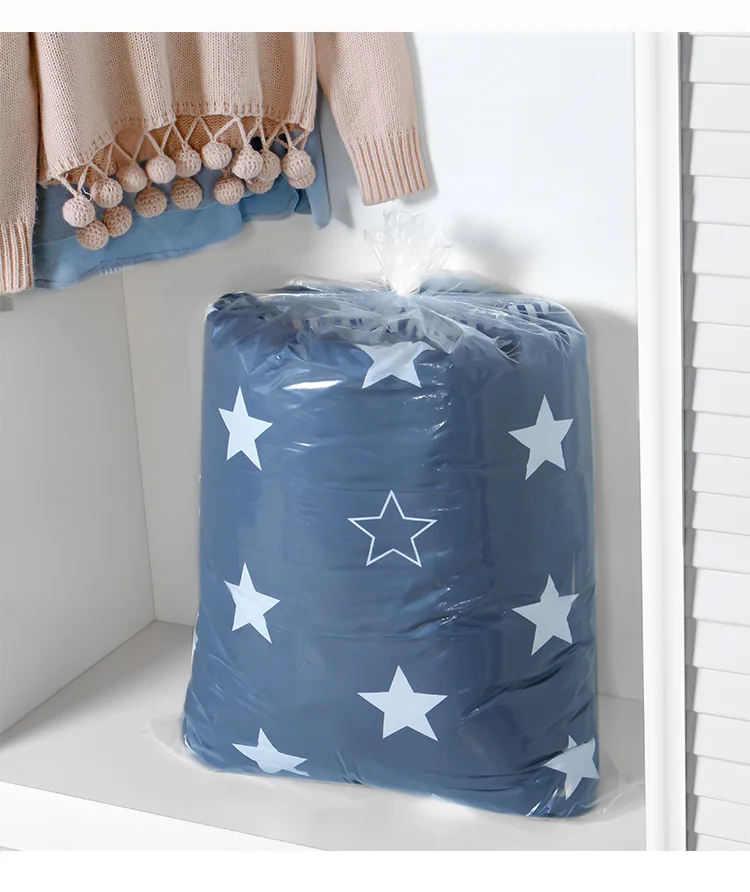 Tranperant Quilt Storage Bag Clothes Quilt Pillow Blanket Storage Bag Travel Luggage Organizer Dampproof Sorting Bag for Homeuse