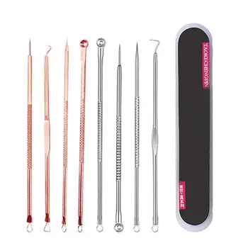 

4 Pcs Multifunction Acne Removal Needle Set Pimple Blemish Blackhead Remover Fat Granule Acne Treatment Repair Kit Beauty Tools