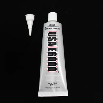 

Industrial Strength Adhesive, USA E6000 Clear Liquid Glue for Leather Metal Stick Drill Phone Jewelry Craft Plastic Acrylic Glue
