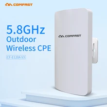 COMFAST 300Mbs CF-E120A V3 Мини серия беспроводной мост Открытый CPE Wifi маршрутизатор Ретранслятор AP для ip-камеры проект 1-2 км Диапазон