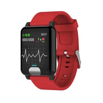 

E04 Smart Color Screen Ecg Ecg + Ppg Test Ip67 Waterproof Bracelet Tpu Watch Band 200Mah Health Functions Smart Watch