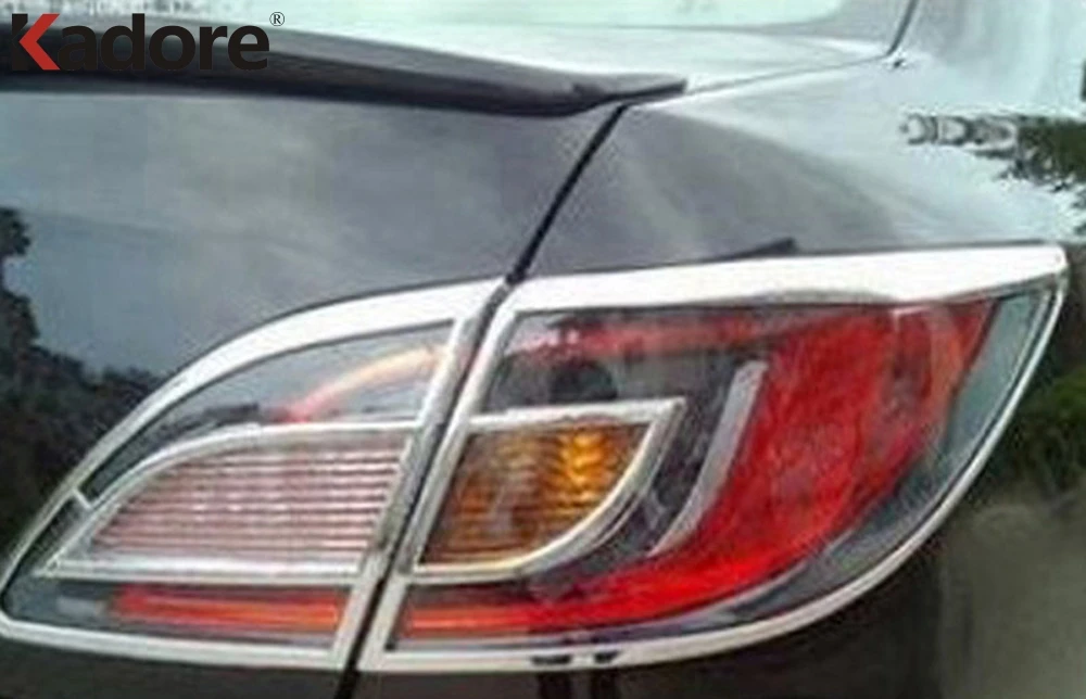 Для Mazda 6 2009 2010 2011 2012 Седан 4Dr ABS Хром задсветильник РА крышка лампы Отделка