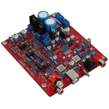 

USB DAC Decoder Board AD1955 +WM8805+PCM2706+AD827 Optical Fiber Coaxial Solid Capacitor for Amplifier Board
