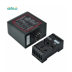 Détecteur de terre pour moteur d'ouverture de porte de barrière, module de contrôle de boucle de véhicule inductif à canal unique, 220V 
