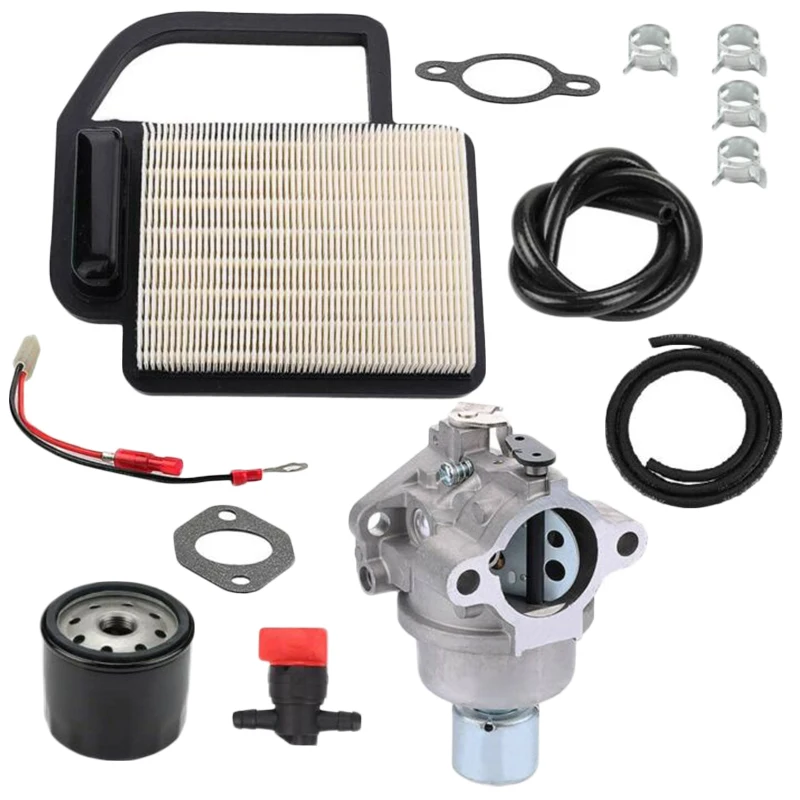

New Carburetor Gaskets Kit For Kohler Courage SV590 SV591 15-20 HP Riding Mower