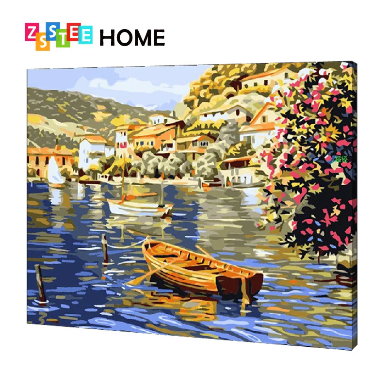 

DIY Framed Leopard DIY Oil Painting By Numbers Canvas Painting For Wedding Decoration Home Decor Drop Shipping