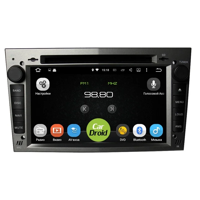Штатная магнитола Roximo CarDroid RD-2801G для Opel Astra, Vectr