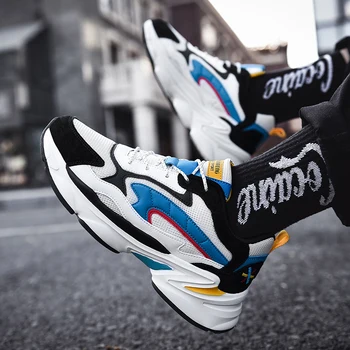 

NEW 2020 Spring Men Sneakers Outdoor Street Trend Men's Casual Shoes Trianers Tenis Masculino Adulto Support Dropshipping