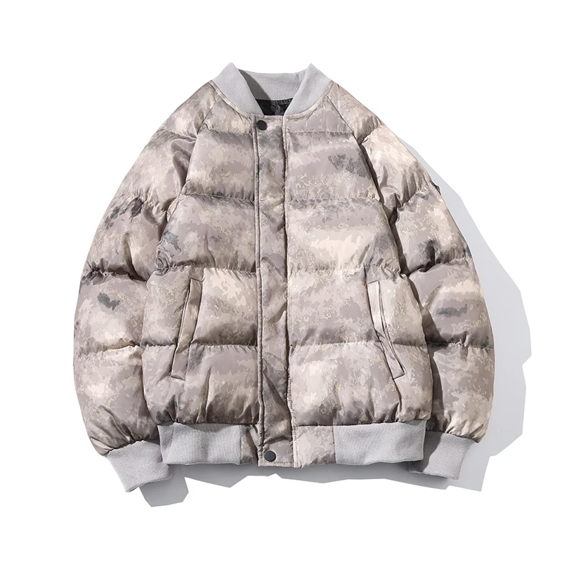 Новинка, повседневная классическая Зимняя Толстая куртка, Мужская теплая куртка-бомбер с подкладкой, пальто, модная верхняя одежда, пальто размера плюс L-4XL 5XL