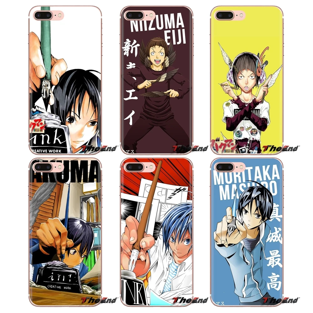 Boys Bakuman Moritaka Mashiro Transparent Soft Cases Covers For Huawei Mate Honor 4C 5C 5X 6X 7 7A 7C 8 9 10 8C 8X 20 Lite Pro |