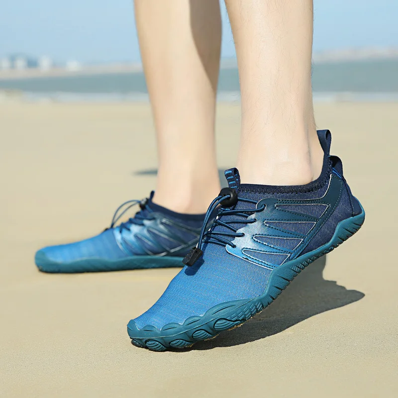 2022 New Beach Aqua Water Shoes Men Boys Quick Dry Women Breathable Sport Sneakers Footwear Barefoot Swimming Hiking Gym 5