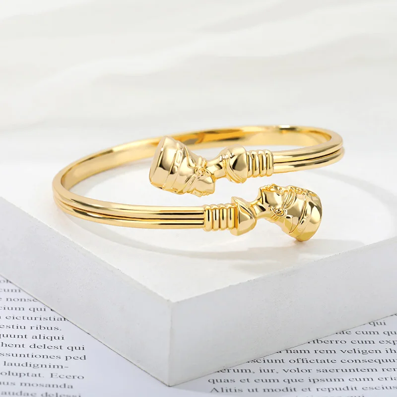 African Bracelets Jewelry For Womens Cuff Bracelet Stainless Steel