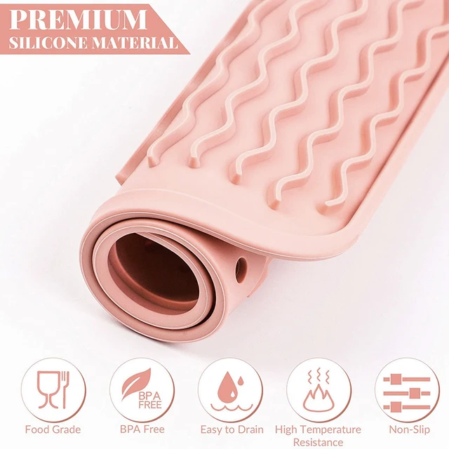 Silicone Dish Drying Mat, 40 x 30cm 3