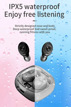 

top selling in 2020 XG-8 Bluetooth Earphones LED Digital TWS Touching Earbud Stereo Waterproof Support Wholesale Dropshipping