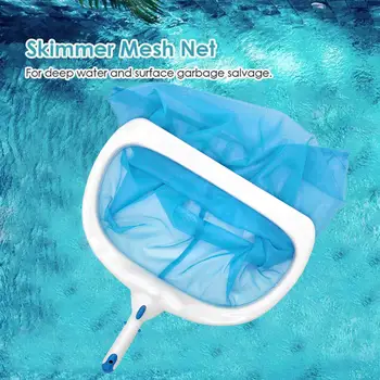 

Pool Leaf Skimmer Rubbish Cleaning Rake Net Mesh Catcher with Deep Bag for Salvage Swimming Pool Spa Pond Maintenance Supplies