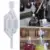 Homebrew Water Seal Exhaust Home Brew Beer Wine Fermentation Airlock Sealed Check Valve Plastic Eco Friendly Water Sealed Valves