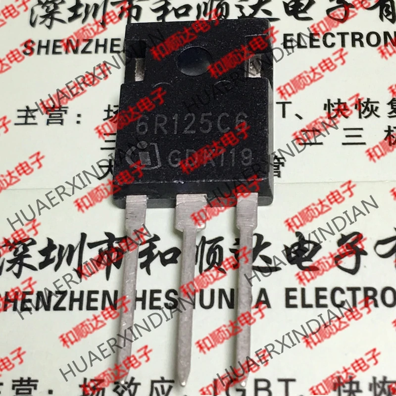 5 шт. 6R125C6 IPW60R125C6 TO-247