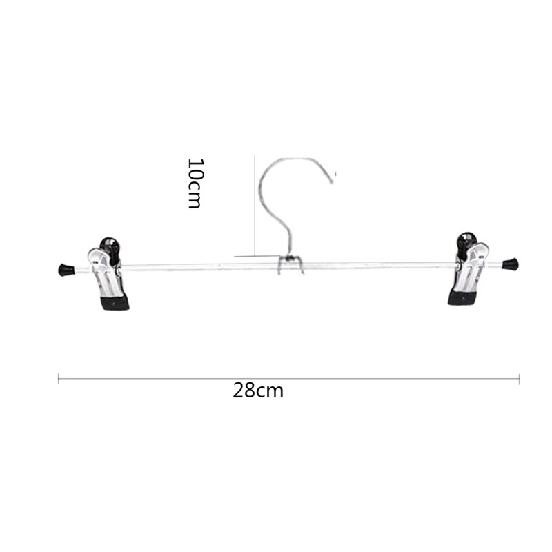 24 шт. вешалки для юбки с зажимами, вешалки для штанов металлические вешалки для штанов Экономия пространства для штанов юбки Одежда