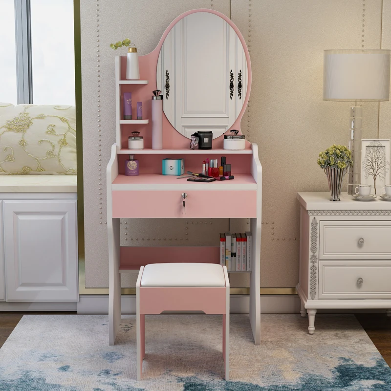 Version H El Dormitorio комод с выдвижными ящиками для туалетного столика, косметический столик, мебель для спальни - Цвет: Version H